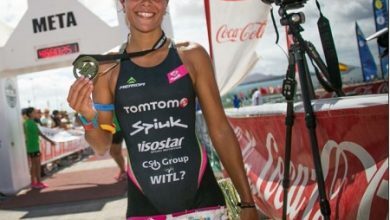 Saleta Castro en Ironman Lanzarote