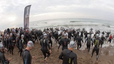 Salida del Triathlon Series Gava