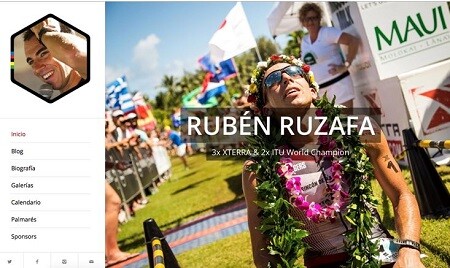 New Website of Rubén Ruzafa