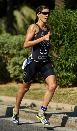 Carolina Routier at Garmin Triathlon