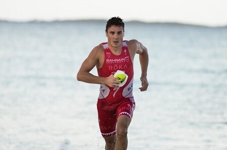 Javier Gómez Noya beim Island House Triathlon