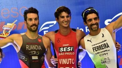 Antón Ruanova terecero en el Circuito Nacional Sesc Triathlon