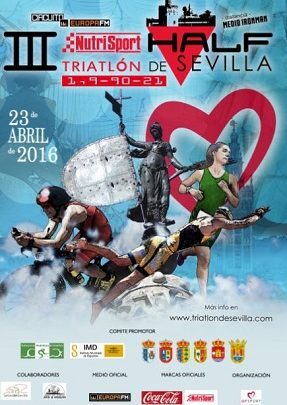 poster Half Triathlon Sevilla 2016