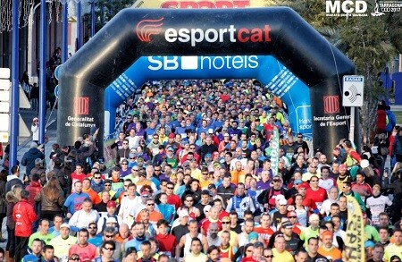 Departure from La Marató Tarragona