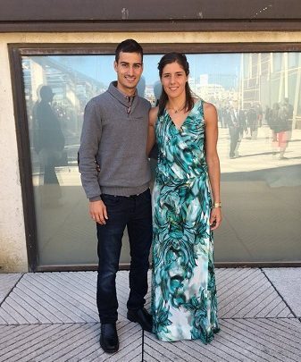 Mario Mola y Carolina Routier graduados