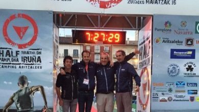 Murci en el Half Pamplona