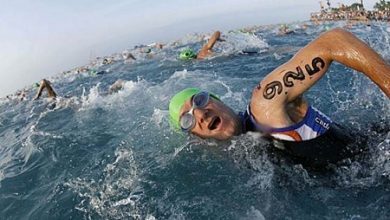 Velocidad en la natación en triatlón