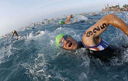 velocità nel nuoto triathlon