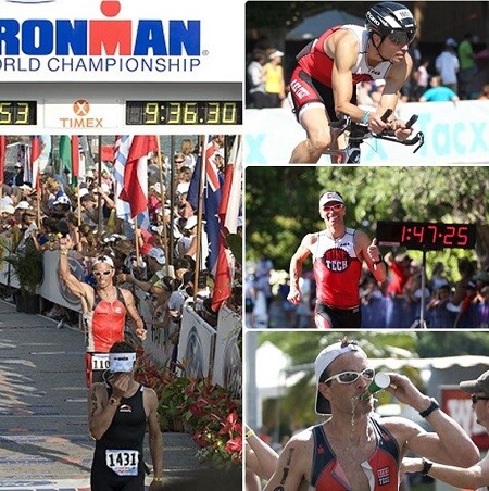 Albert Comas, 5 veces finisher en Kona