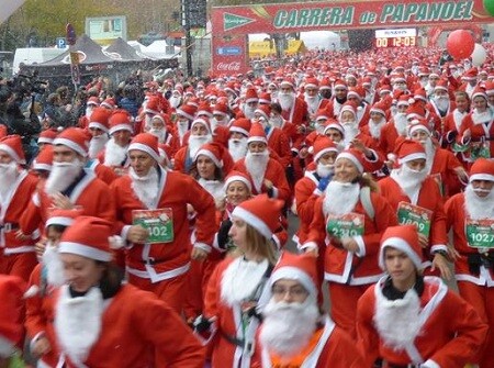 Carrera de Papa Noel