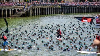 Salida Bilbao Triathlon