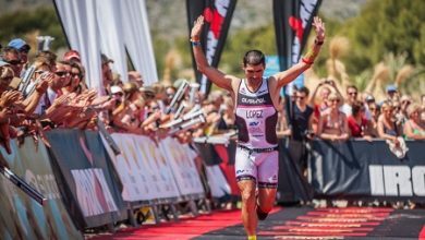 Carlos López en el iornman Mallorca