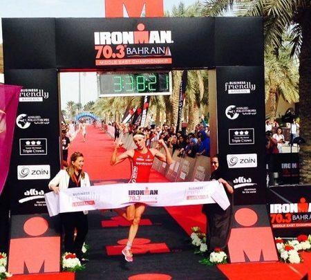 Daniela Ryf won the ironman 70.3 of Bahrain