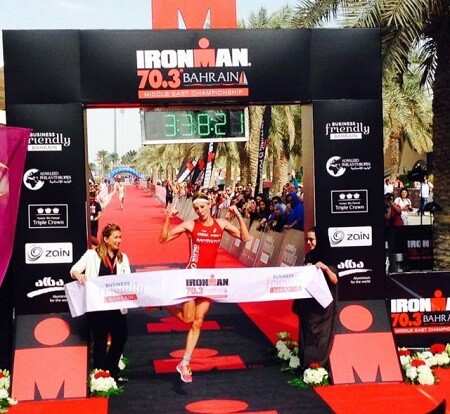 Daniela Ryf gewann den Ironman 70.3 von Bahrain