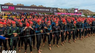 Salida del Pure Triathlon