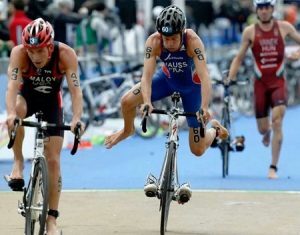 Übergänge im Triathlon