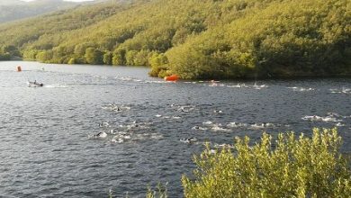 Natación en el Triatlón de Riaza