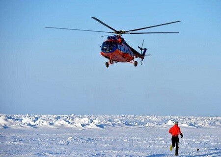: Maratona do Pólo Norte.