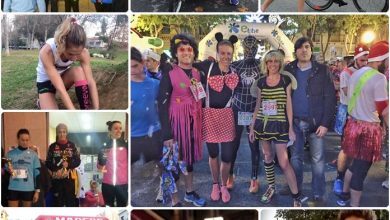 Triatletas en la San Silvestre 2016