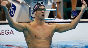 The perfect swimming: Michael Phels in freestyle