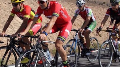 Javier Gómez Noiya concentrado em Fuerteventura