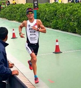 Miquel Blanchart en el Ironman 70.3 Dubai