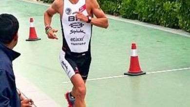 Miquel Blanchart en el Ironman 70.3 Dubai