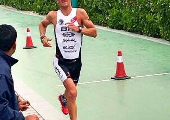 Miquel Blanchart à l'Ironman 70.3 Dubai