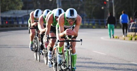 Raul Amatriain in team time trial