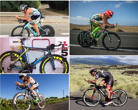 Ironman pros bikes for 2016