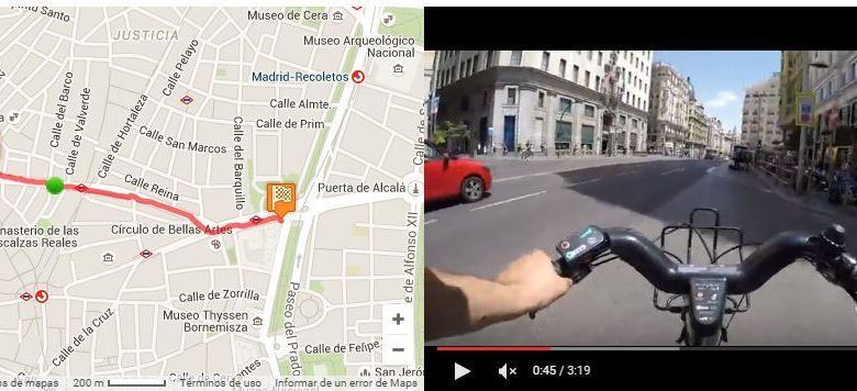 Ciclodeo, google street view de bicicletas