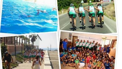 Triatletas con Diabetes en el DIABETES TRIATLON TOUR ANDALUCIA