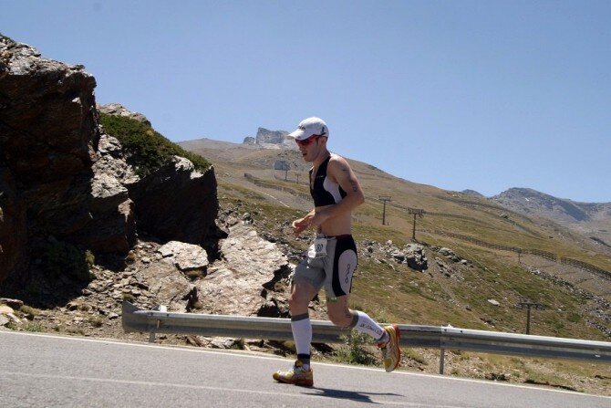 Carrera a pie Triatlón Sierra Nevada