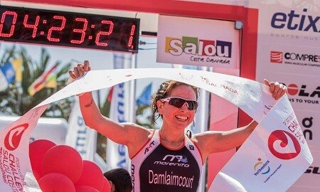 Marina Damlaicourt ganando Challenge Salou