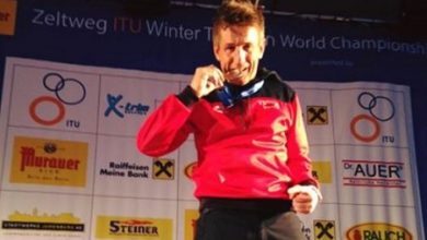 Rafa Solis Campeón del Mundo de Triatlón de Invierno en PT4