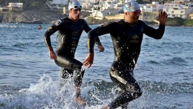 Salida Natación Triatlon Cabo gata