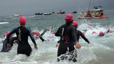 natación del Triatlón de Zarautz