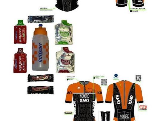 Trisuit + pack de produtos nutricionais com seu cadastro Triathlon KM0 "