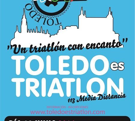 Cartel Toledo es triatlón 113