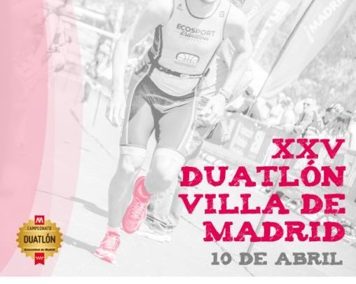Cartel Duatlón Villa de Madrid