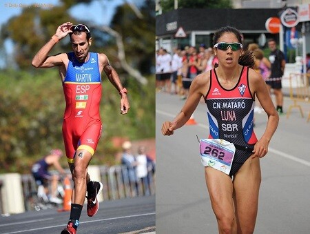 Emilio Martín und Claudia Luna Favoriten Spanien Meisterschaft Duathlon 2016