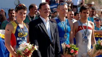 Podium Javier gómez noya Aqaba