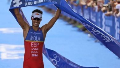 Mario Mola en Abu Dhabi