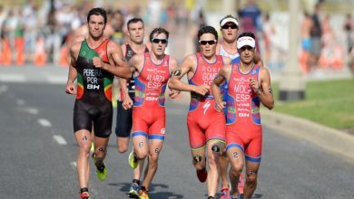 La triarmada española en el Triatlón de Chicago