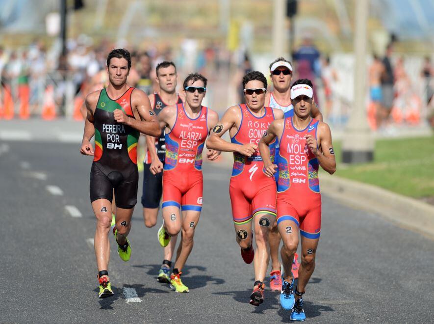 La triarmada española en el Triatlón de Chicago