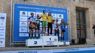 Podium Campeonato España Duatlón LD Orihuela 2016