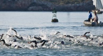 Natación en Triarhlon internacional Portocolom