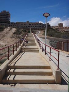 Escalera del Triatlón de Elche