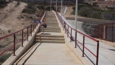 Elche Triathlon-Treppe