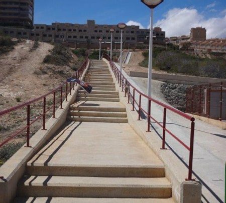 Elche Triathlon-Treppe